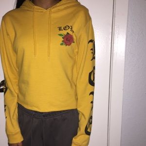 crispy top hoodie